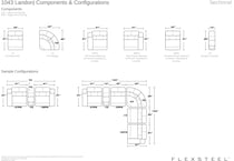 flexsteel dimension schematic z  