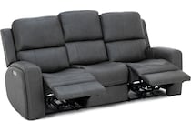 flexsteel grey  to  inches z  