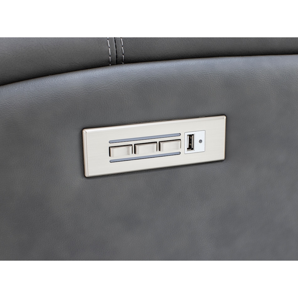 flexsteel grey  to  inches z  