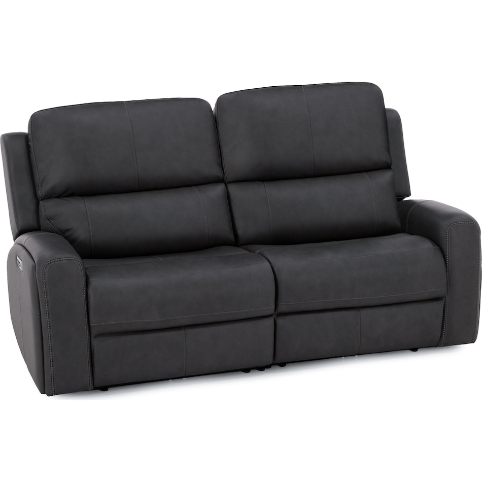 flexsteel grey mtn lth sectional piece pkg  