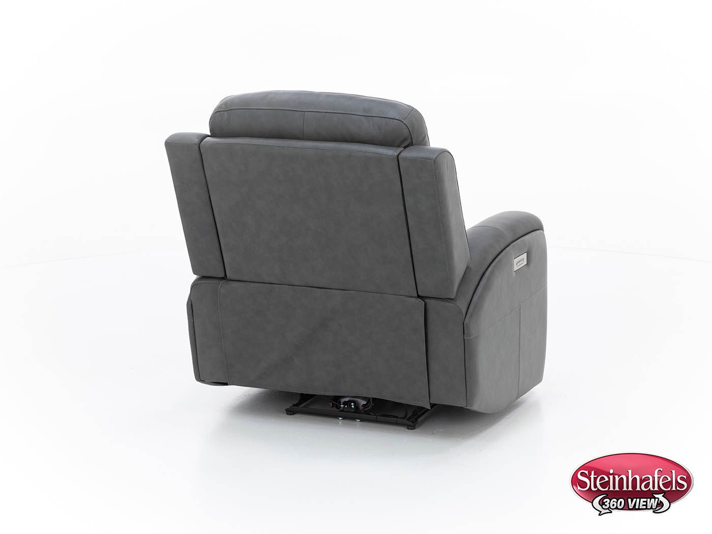 flexsteel grey recliner  image z  
