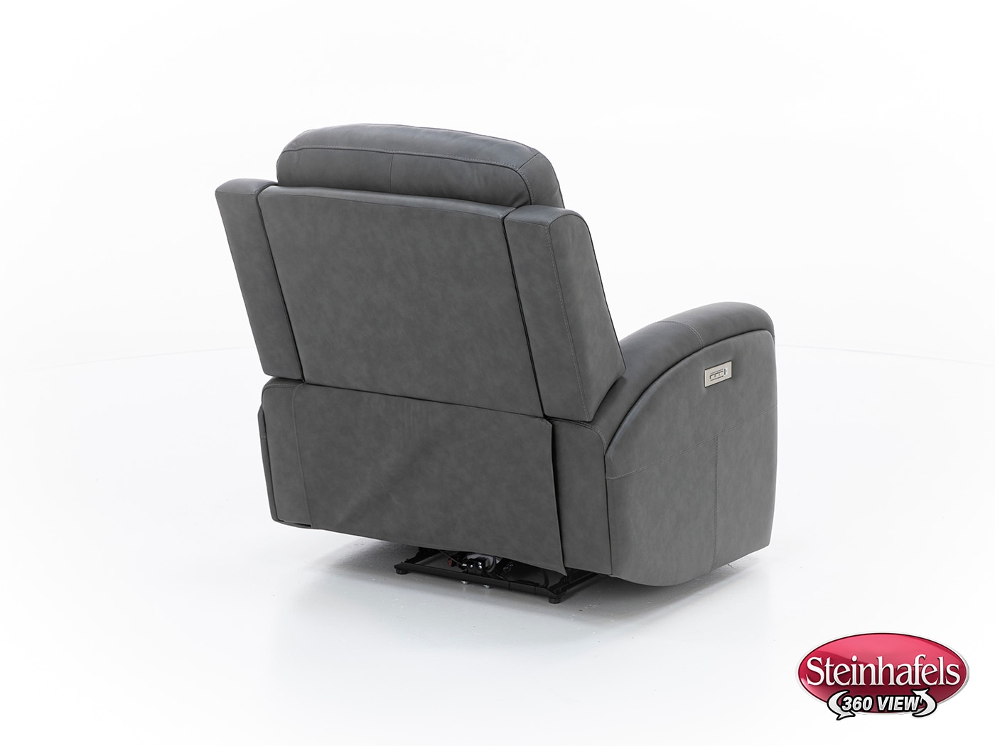 flexsteel grey recliner  image z  