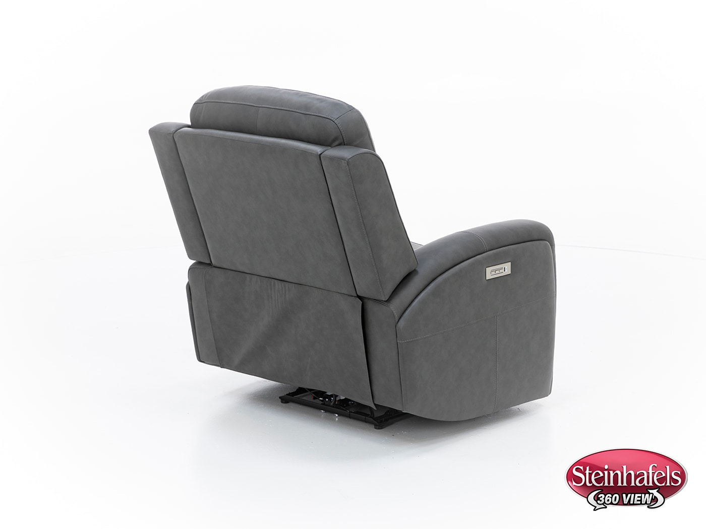 flexsteel grey recliner  image z  