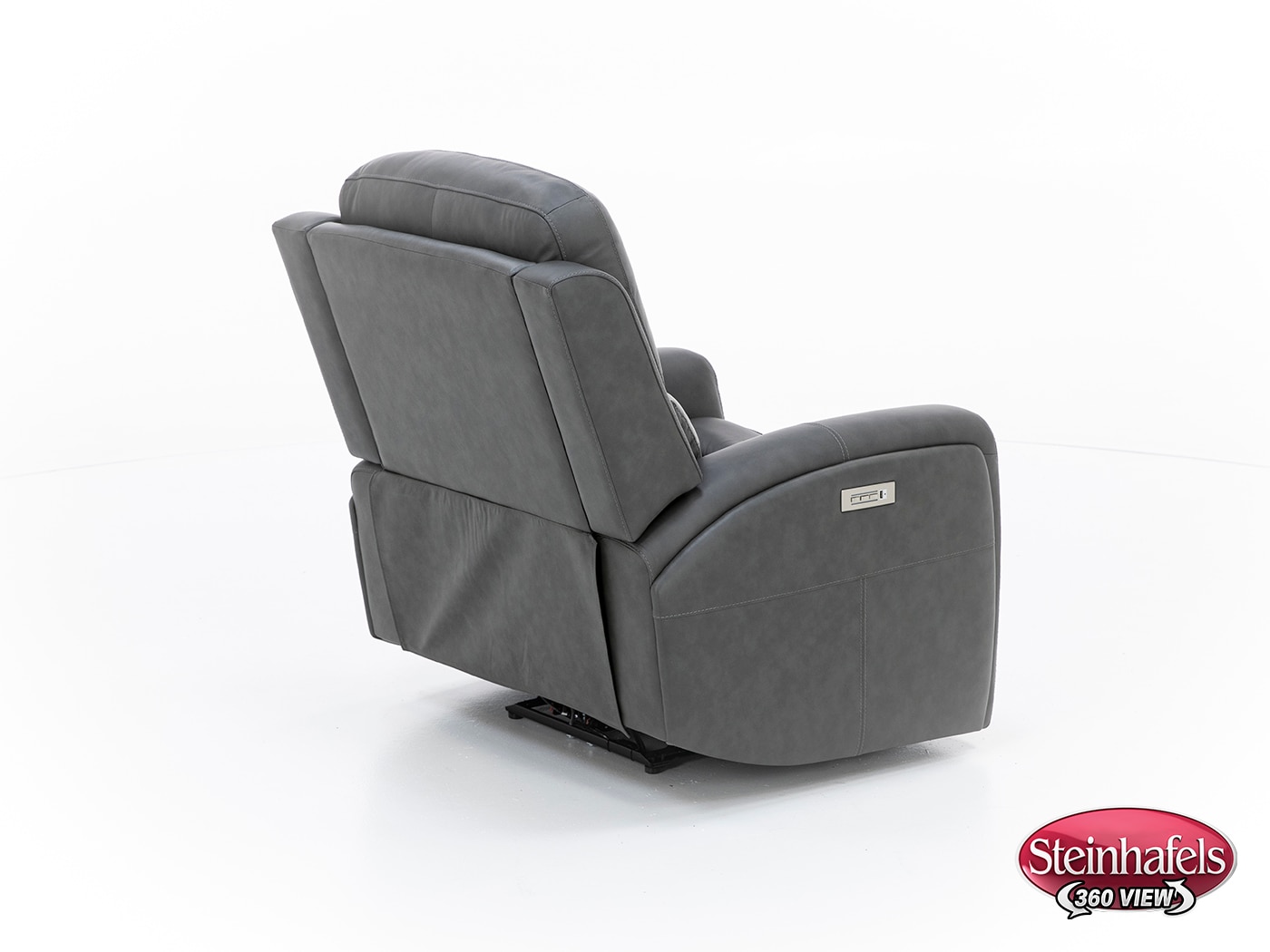 flexsteel grey recliner  image z  
