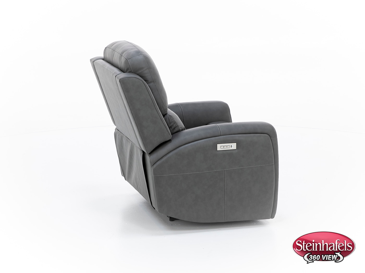 flexsteel grey recliner  image z  