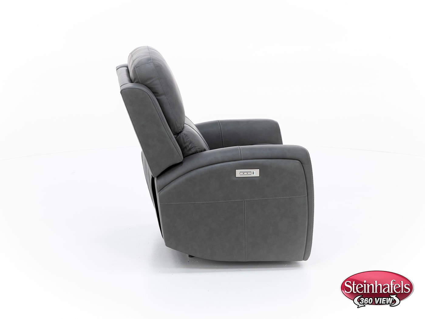 flexsteel grey recliner  image z  