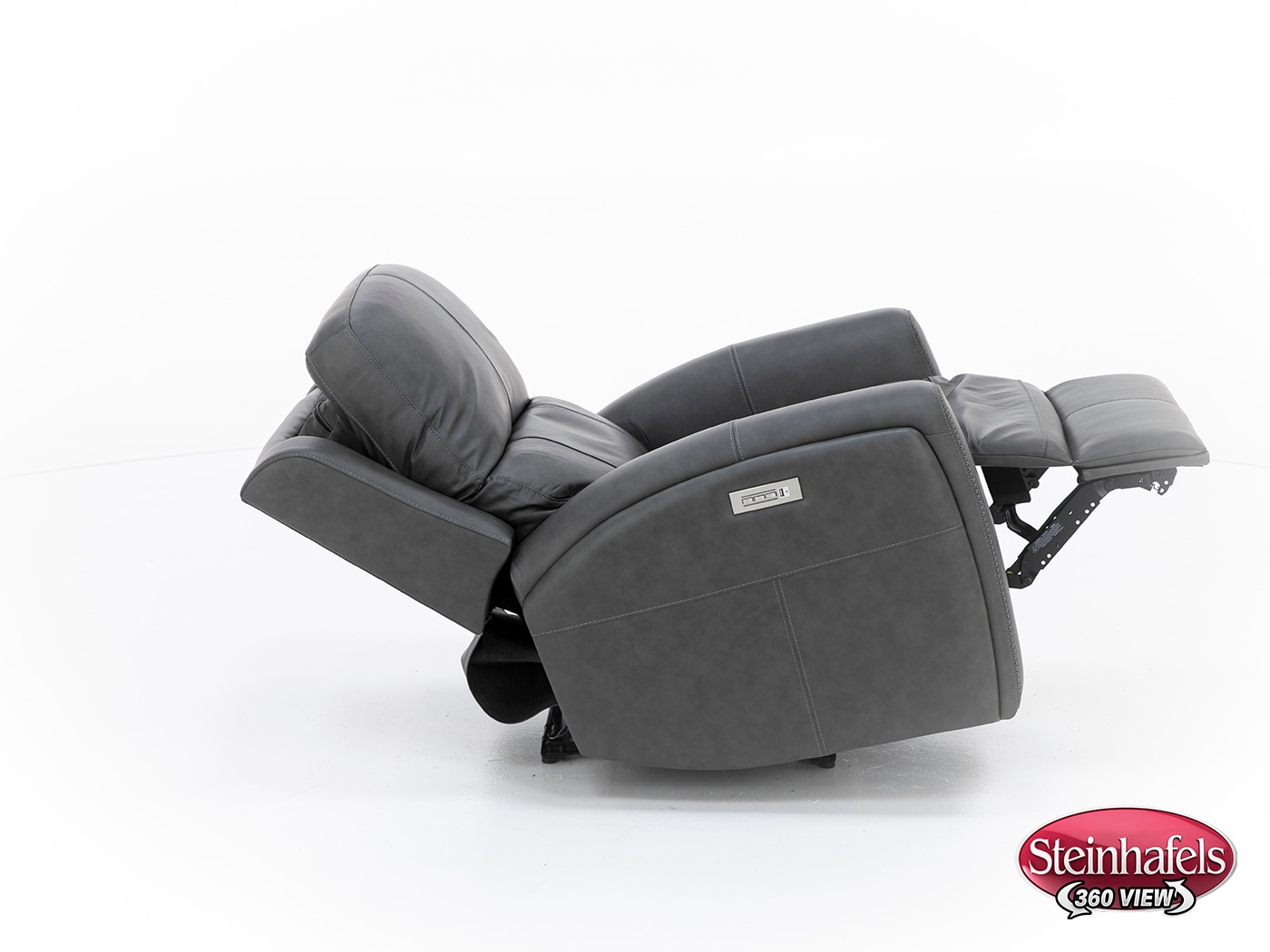 flexsteel grey recliner  image z  