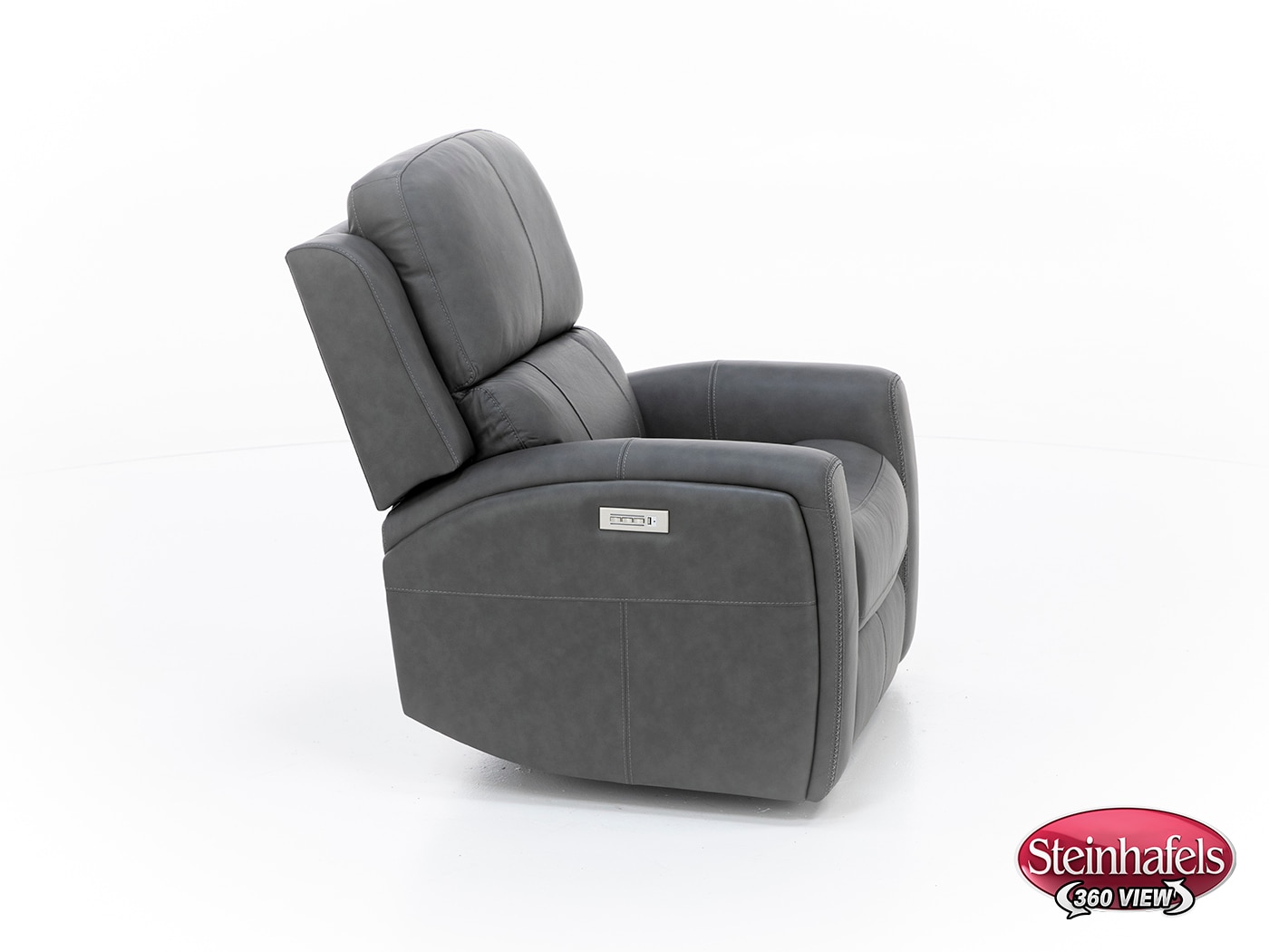 flexsteel grey recliner  image z  