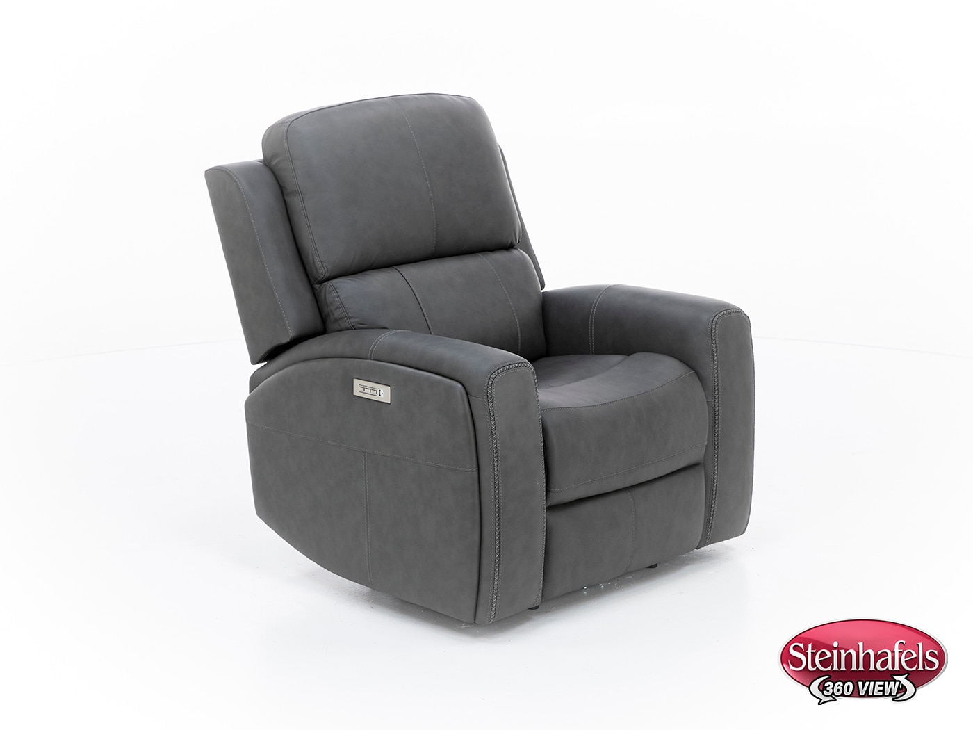 flexsteel grey recliner  image z  
