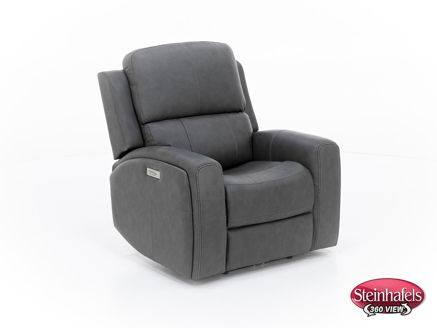 flexsteel grey recliner  image z  