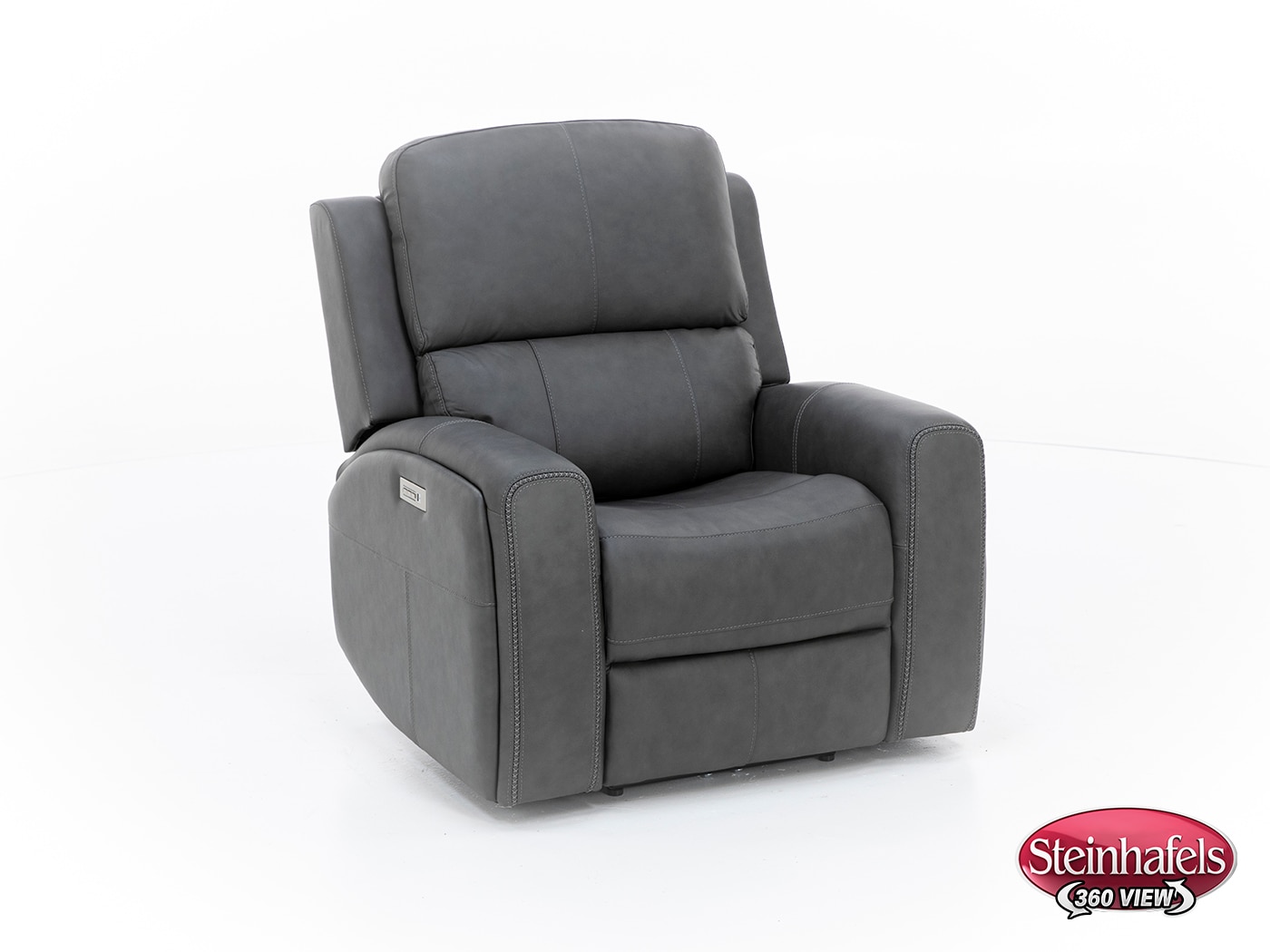 flexsteel grey recliner  image z  
