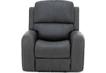 flexsteel grey recliner z  