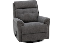 flexsteel grey recliner z  
