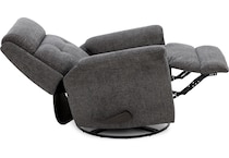 flexsteel grey recliner z  