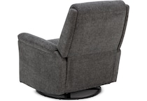flexsteel grey recliner z  
