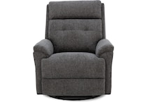 flexsteel grey recliner z  