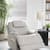 flexsteel grey recliner   