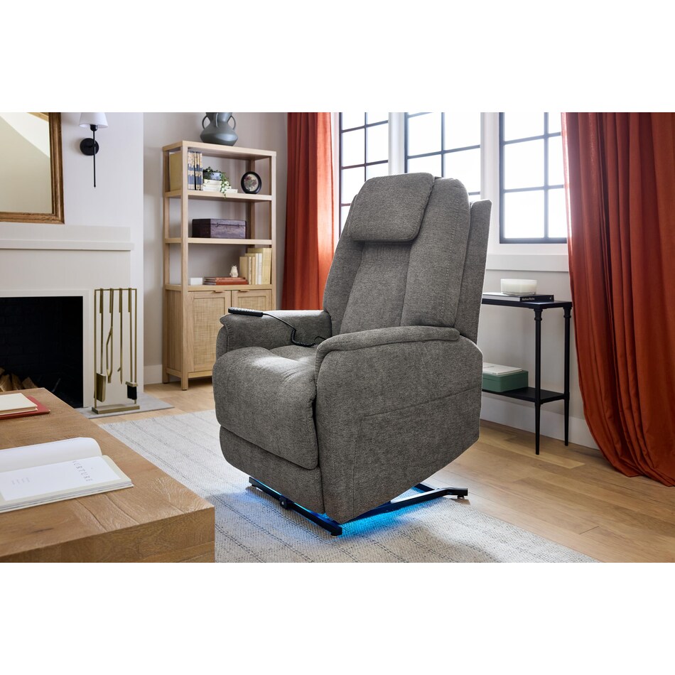 flexsteel nanobionic umber recliner   