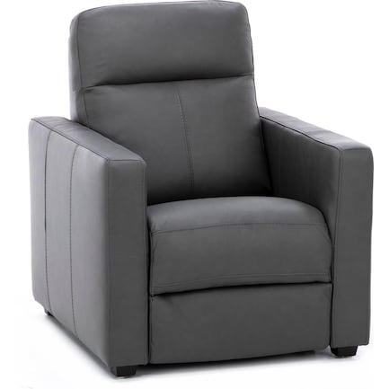 Times Square Leather Power Headrest Recliner