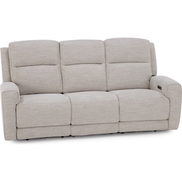 Flexsteel Shawna Power Headrest Reclining Sofa