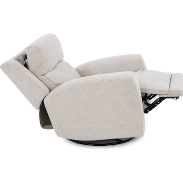 Flexsteel Shawna Power Headrest Swivel Glider Recliner