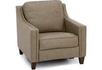 flexsteel tan recliner   