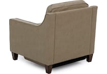 flexsteel tan recliner   