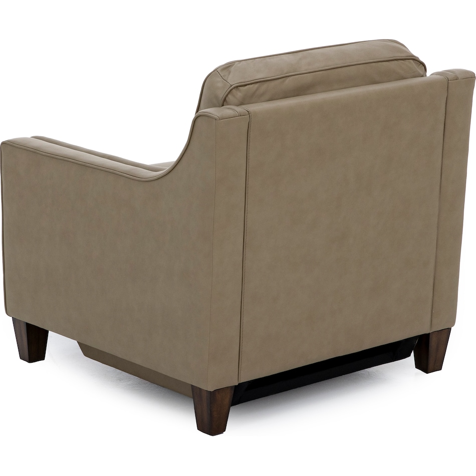 flexsteel tan recliner   