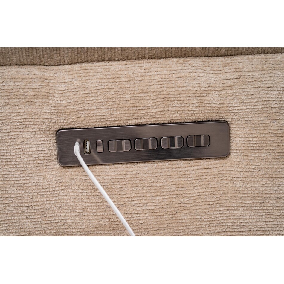 flxd beige recliner mto  