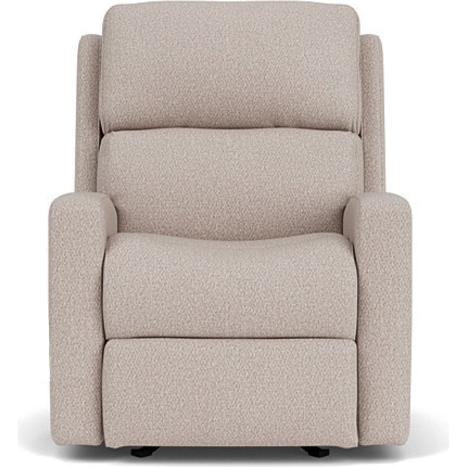 flxd beige recliner   