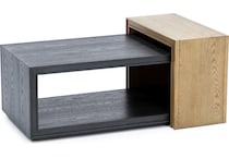 flxd black cocktail table wtr  