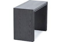 flxd black end table wtr  