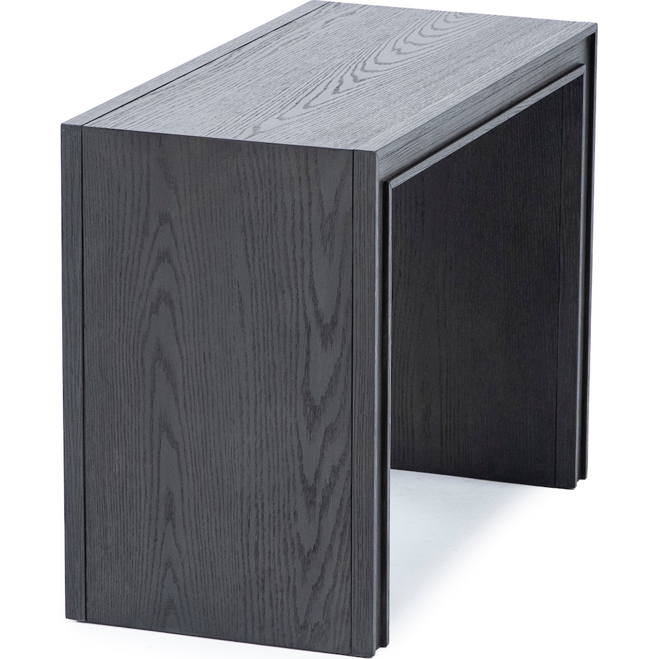 flxd black end table wtr  