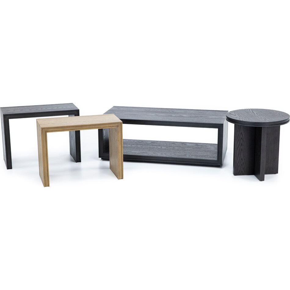 flxd black end table wtr  
