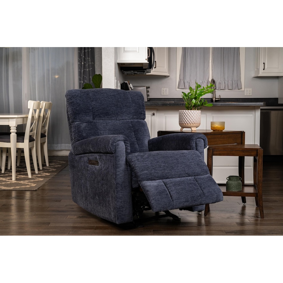flxd blue recliner mto  