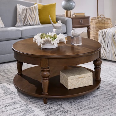 Bellevue Round Cocktail Table