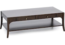 flxd brown cocktail table slv  