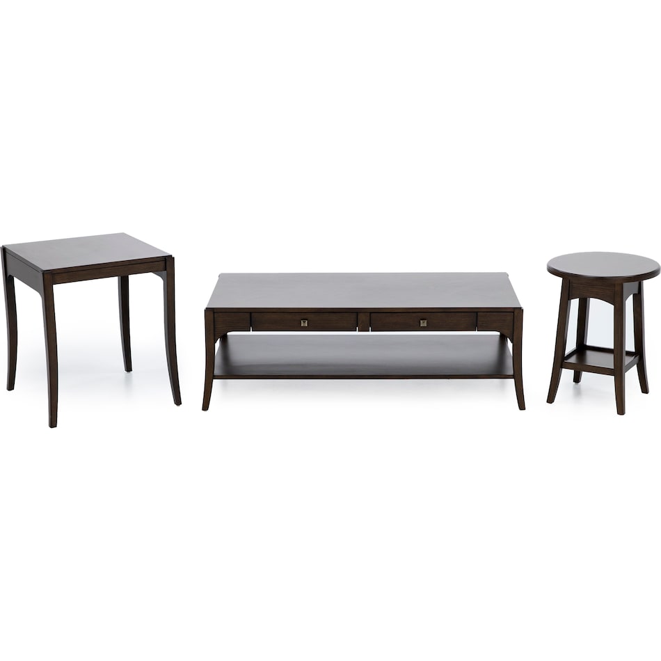 flxd brown cocktail table slv  