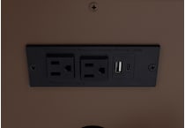 flxd brown console lnc  