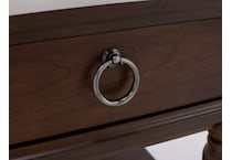 flxd brown end table bll  