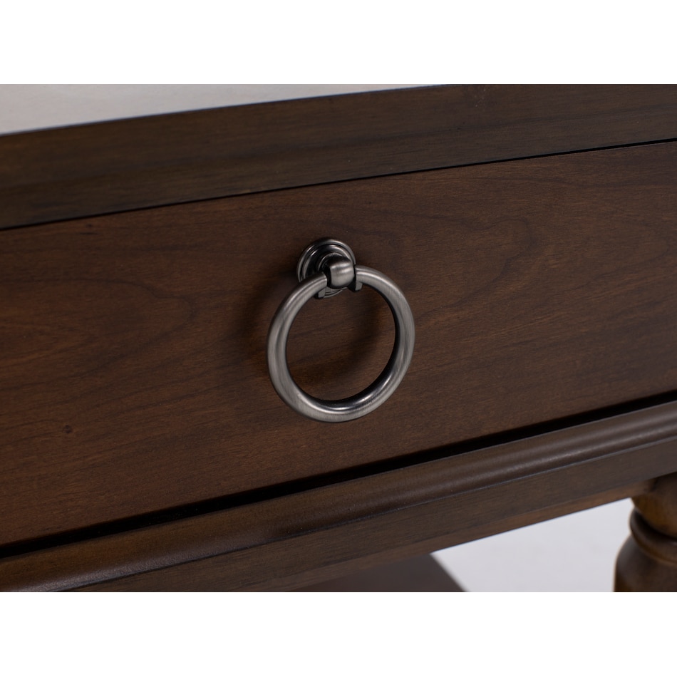 flxd brown end table bll  