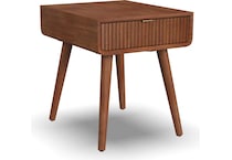 flxd brown end table ldw  