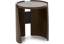 flxd brown end table lyra  