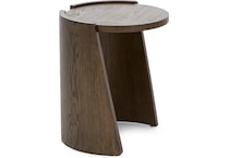 flxd brown end table lyra  