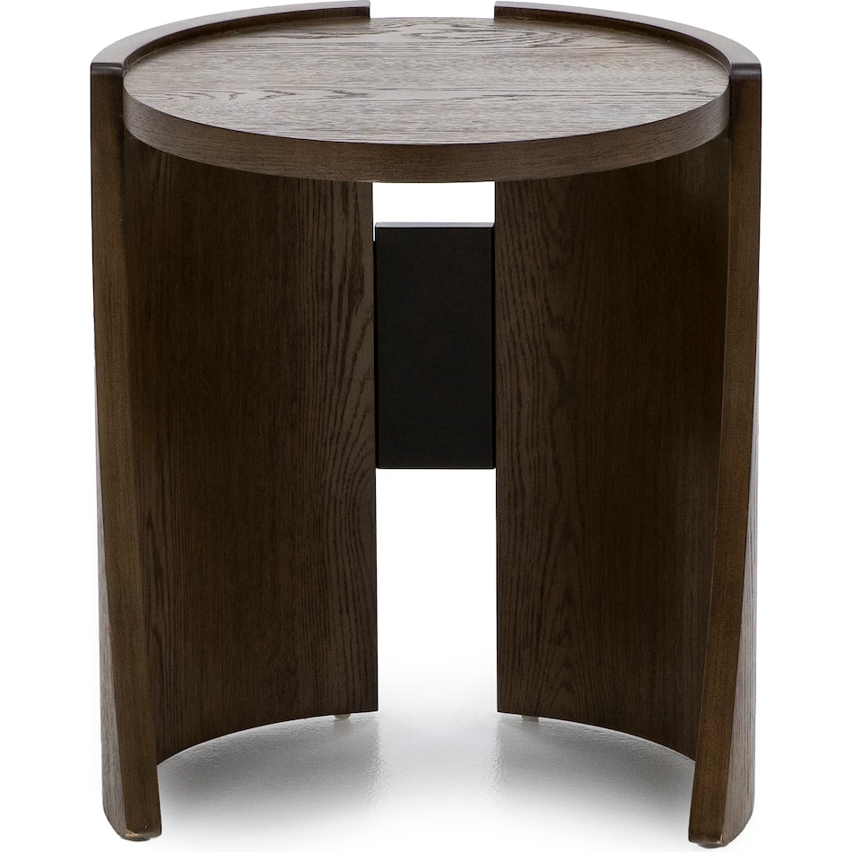 flxd brown end table lyra  