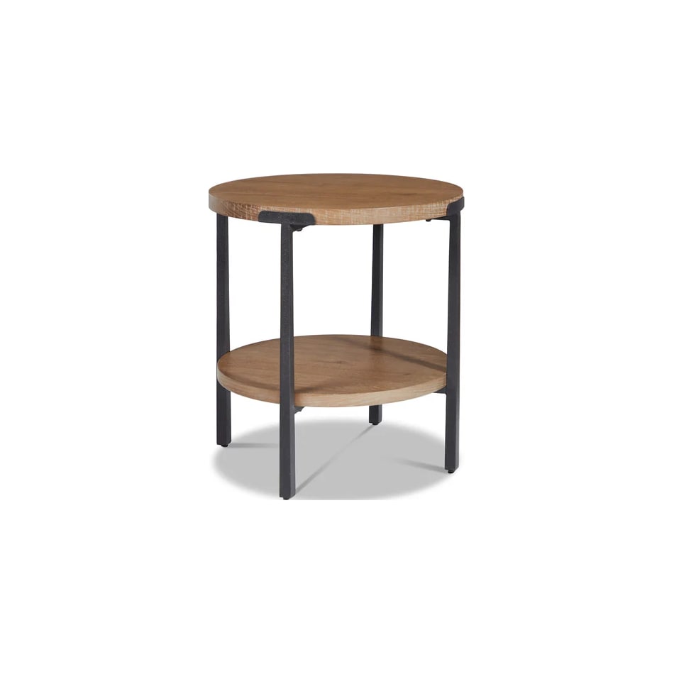 flxd brown end table mlw  