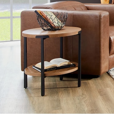 Millwork Round End Table