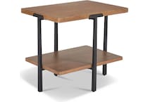 flxd brown end table mlw  