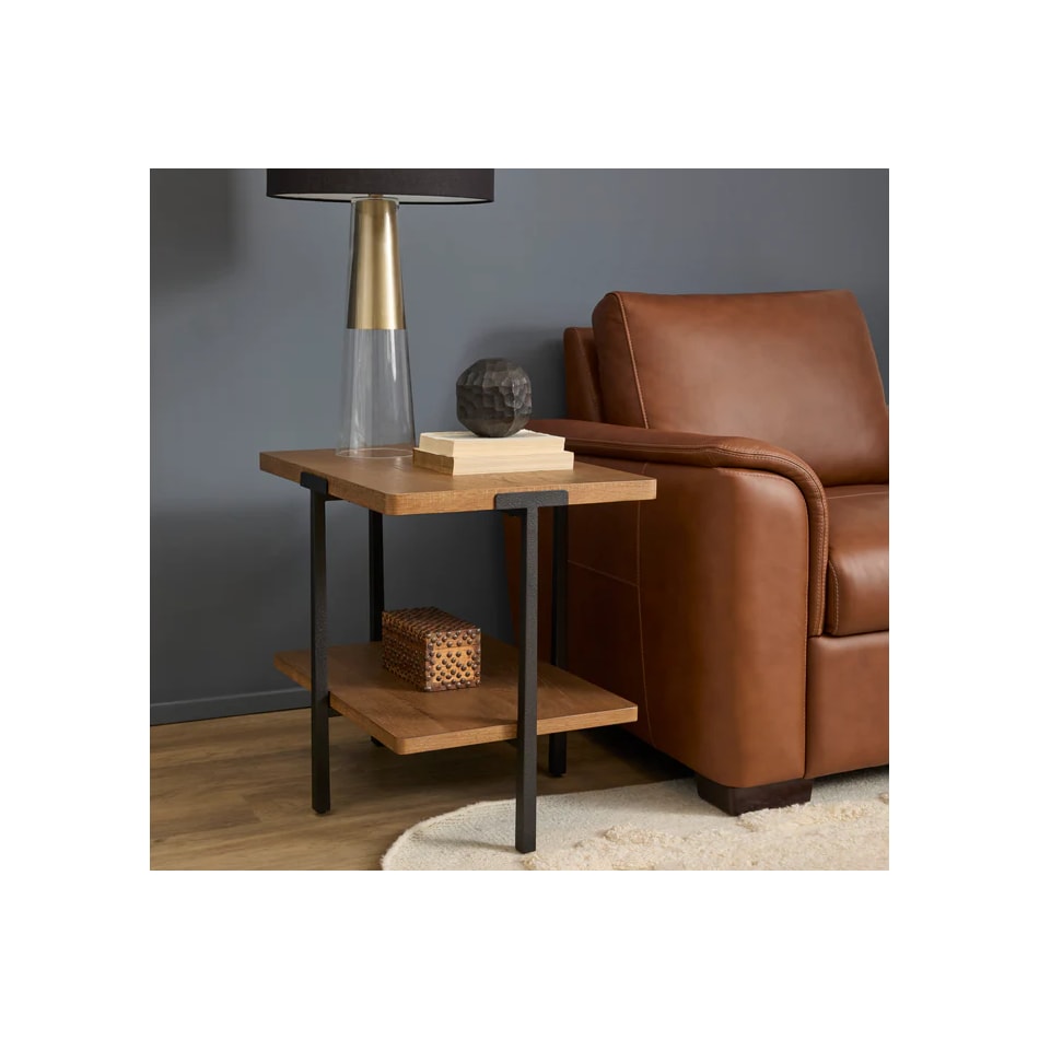 flxd brown end table mlw  