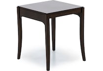 flxd brown end table slv  